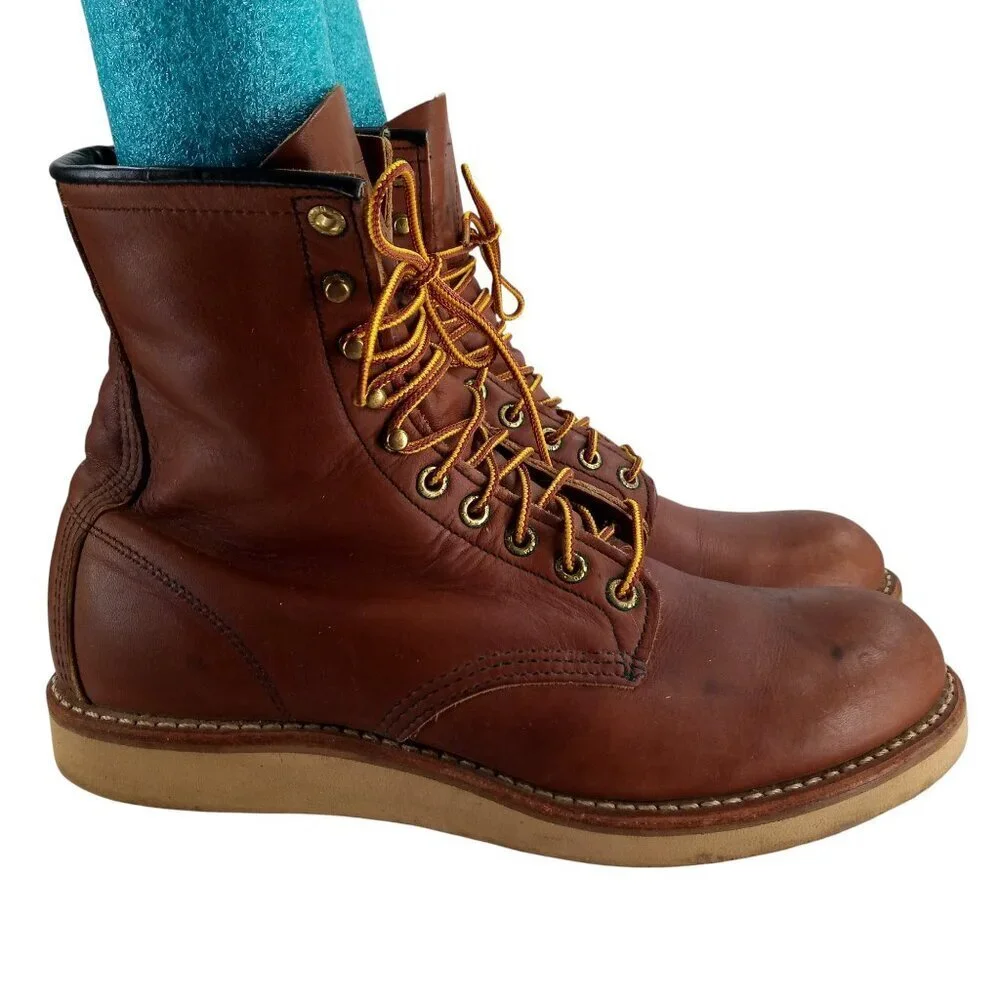 Red Wing 708 Classic Brown Leather 7